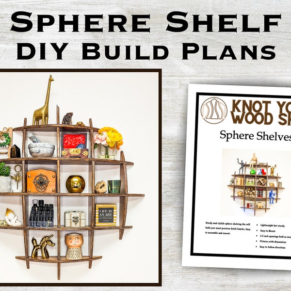 32" Circle Shelf Etsy