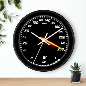 Speedometer Wall Clock - A Must-Have for Car Guys and Gals