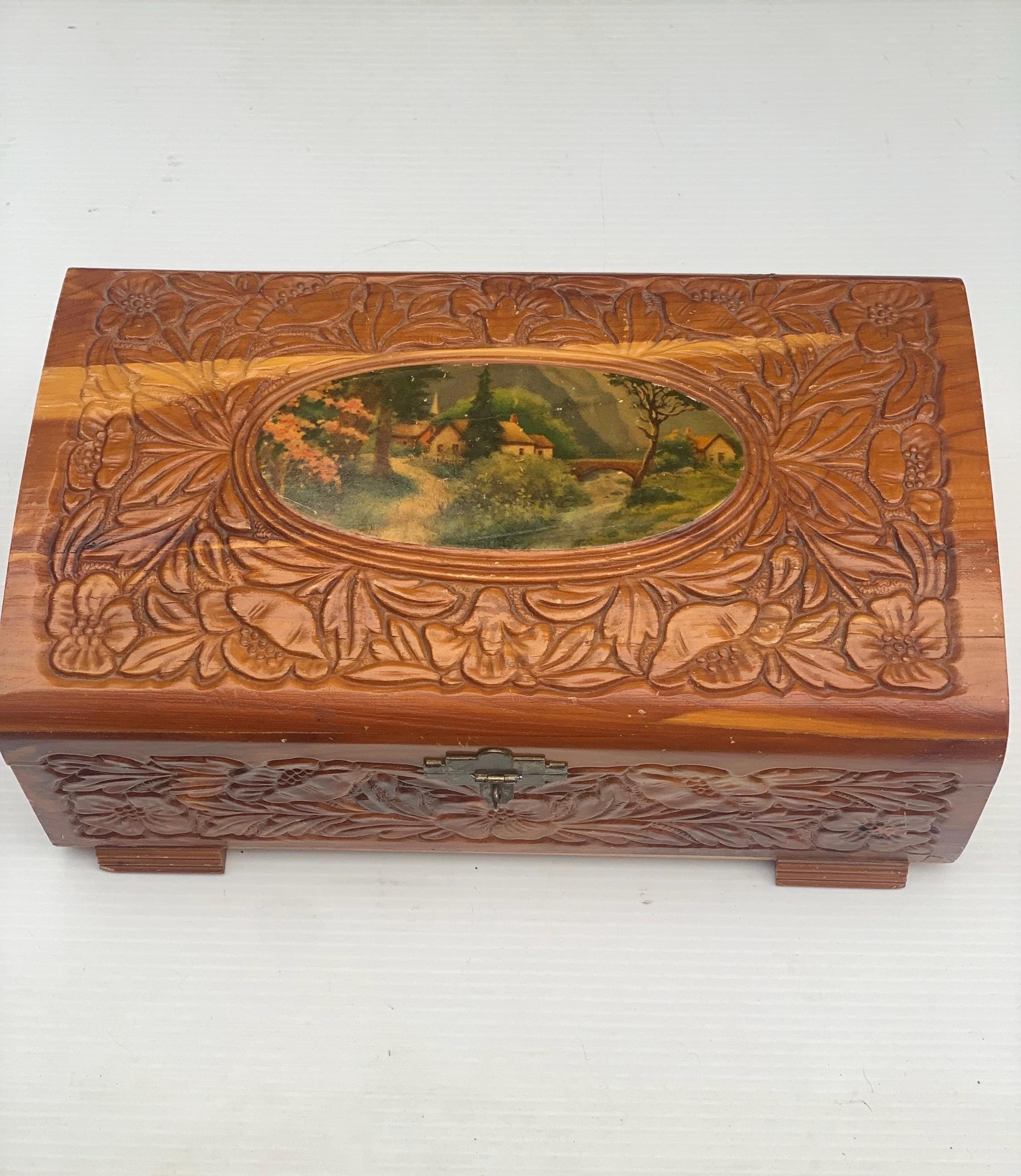 Wood 1940's Box - Etsy