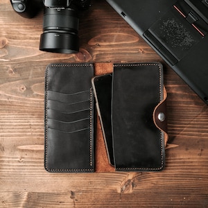 Descubra Vertical Wallet: un elegante organizador de cuero