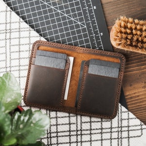 ZEY Zenith: Cartera de piel auténtica: eleve su elegancia con un diseño minimalista y una artesanía inigualable
