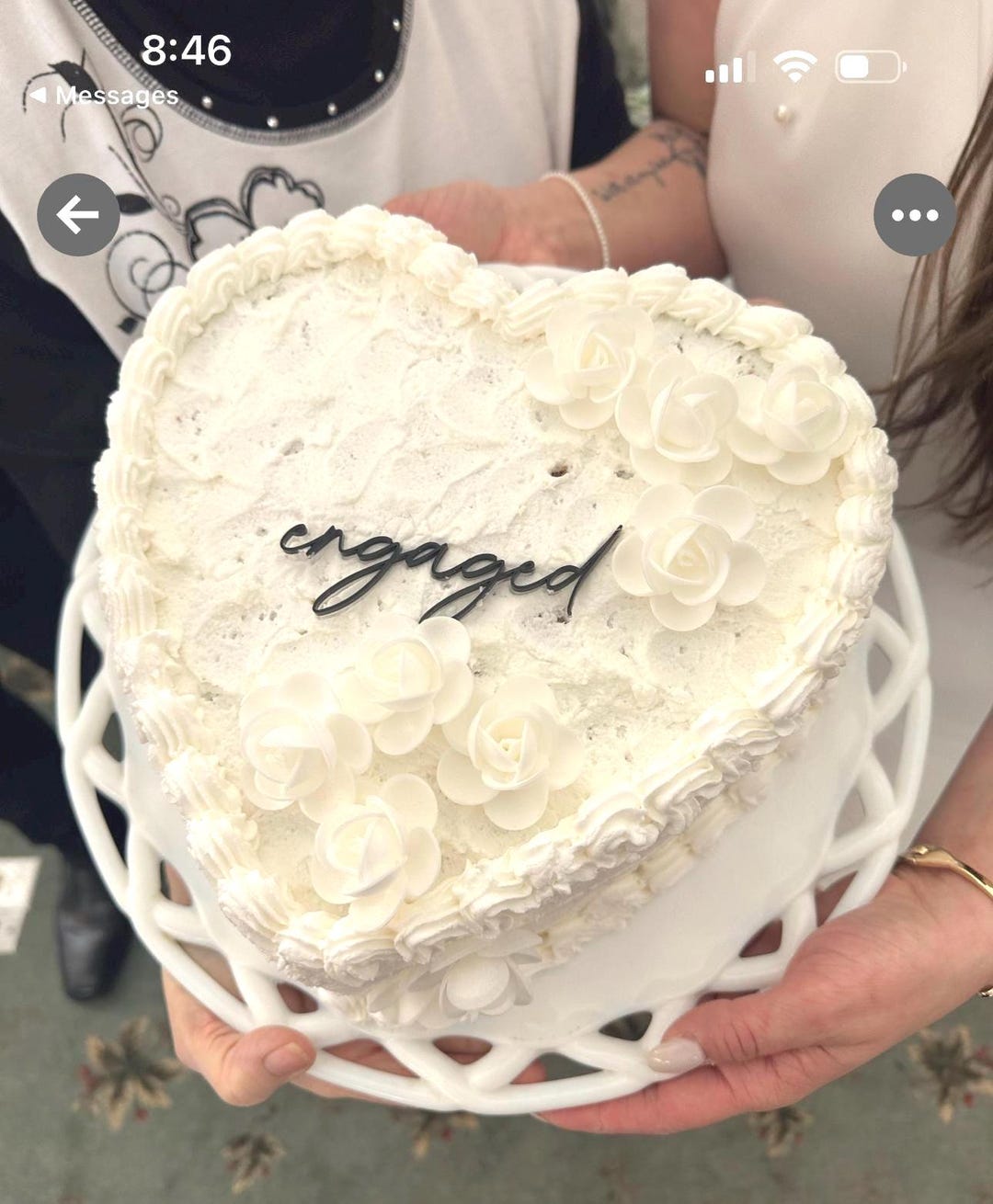 Lay Not Topper Engaged Flat Lay Cake Topper, Custom Engagement Charm - Etsy