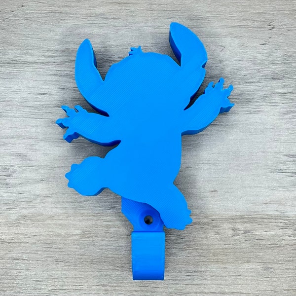 Lilo & Stitch, Stitch Display Hook - 3D Printed