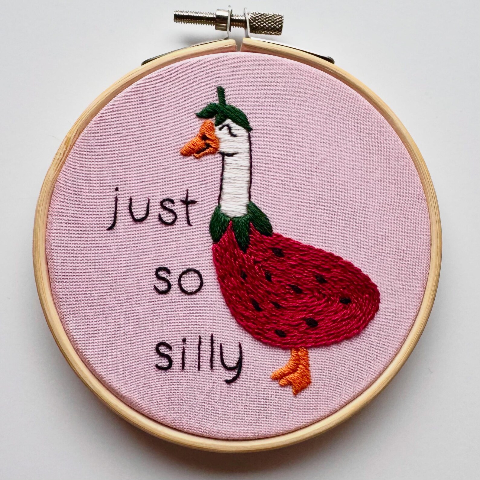 Sillyy Pattern Just so Silly, Modern Embroidery Pattern for Beginners- PDF Printable ...