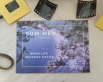 Postcard Vintage, filmm photo, travel postacard, summer vibe