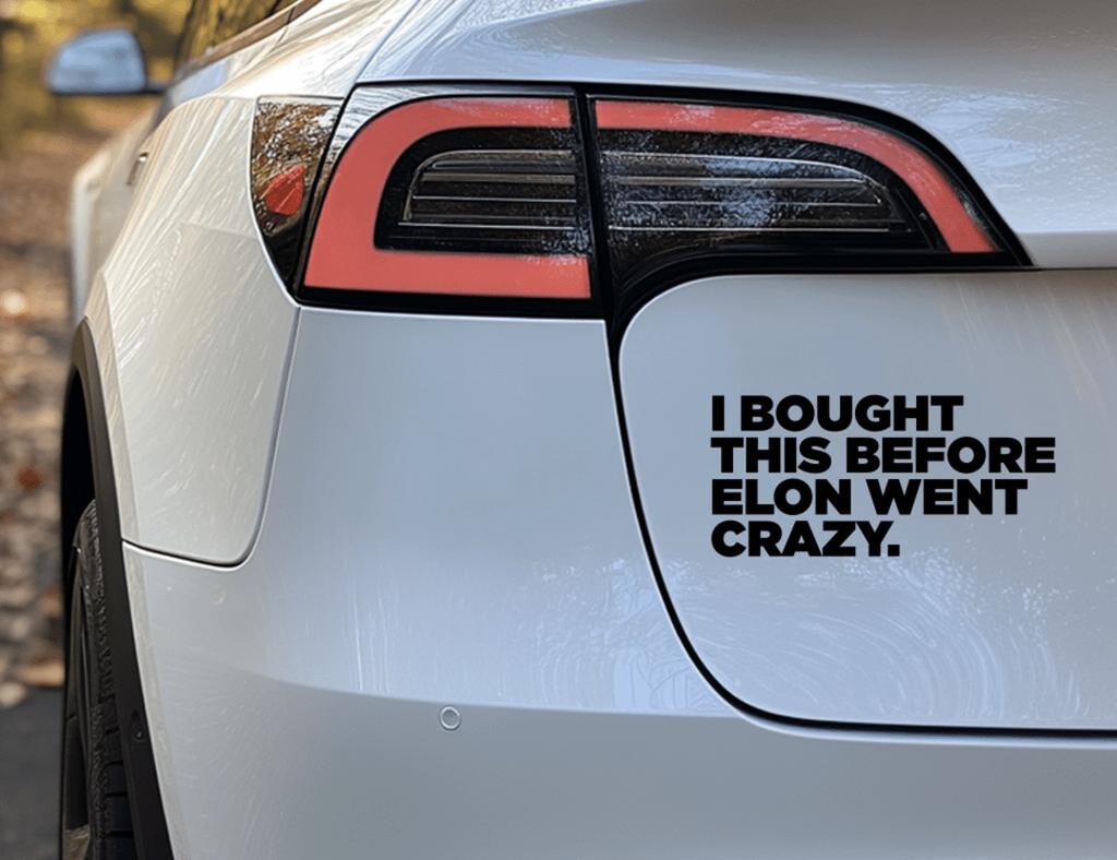 INDIGOS UG Adesivo Per Auto JDM – “Die Hart, More Guns Less Crime” – Bumper Sticker In Vinile 177x76 Mm, Resistente UV E Autolavaggio
