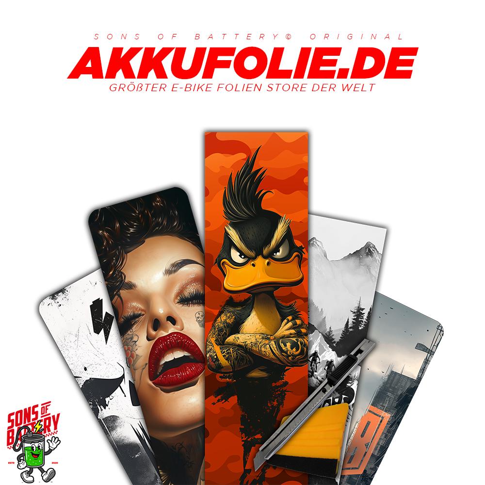 Nuklear - Akku Cover Sticker - Cube E-Bike Sticker - Etsy.de