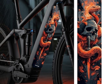 Snake - Battery Cover Sticker - Cube E-bike Sticker - Etsy