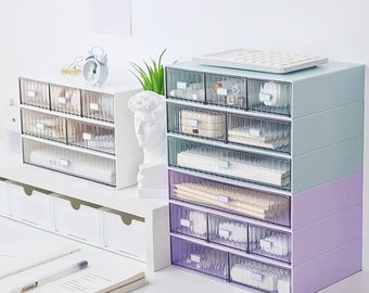 Unique organizer/storage boxes in different colors for home office items organizer organization office & desk items
