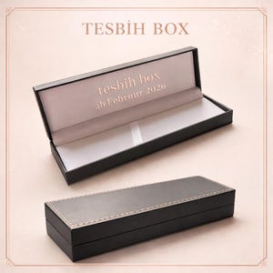 Personalisierte Tesbih Gebetskette mit Wunschnamen - Mit Geschenkbox - Handgefertigt mit Garantie - Direkt aus Deutschland image 11