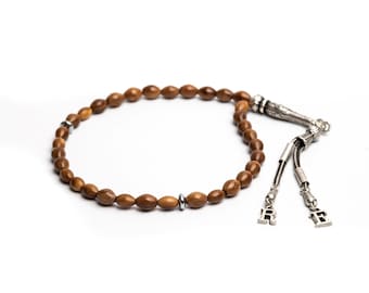 Kuka Tesbih 33 - Handmade Turkish Tesbih, Zikir Prayer Beads, Personalisiert