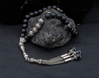 Tesbih mit Namen, Gebetskette personalisiert, Herrengeschenk mit Armband, Gifts for men, Handgefertigt direkt aus Offenbach