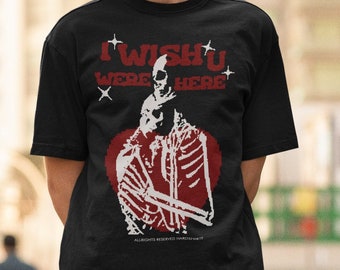 Wish u were here - Y2k Shirt - Streetwear - Y2k Clothing - 2000s Shirt - Y2k
