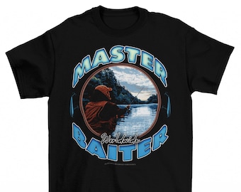 Master Baiter Shirt - Funny Fishing Shirts - Fishing Tshirt - Ironic Shirt - Oddly Specific