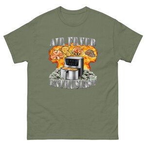 Air Fryer Enthusiast Shirt - Oddly Specific Meme T-Shirt - Funny Gift - Sarcasm T-Shirt - Funny Meme T-Shirt - Gym Shirts