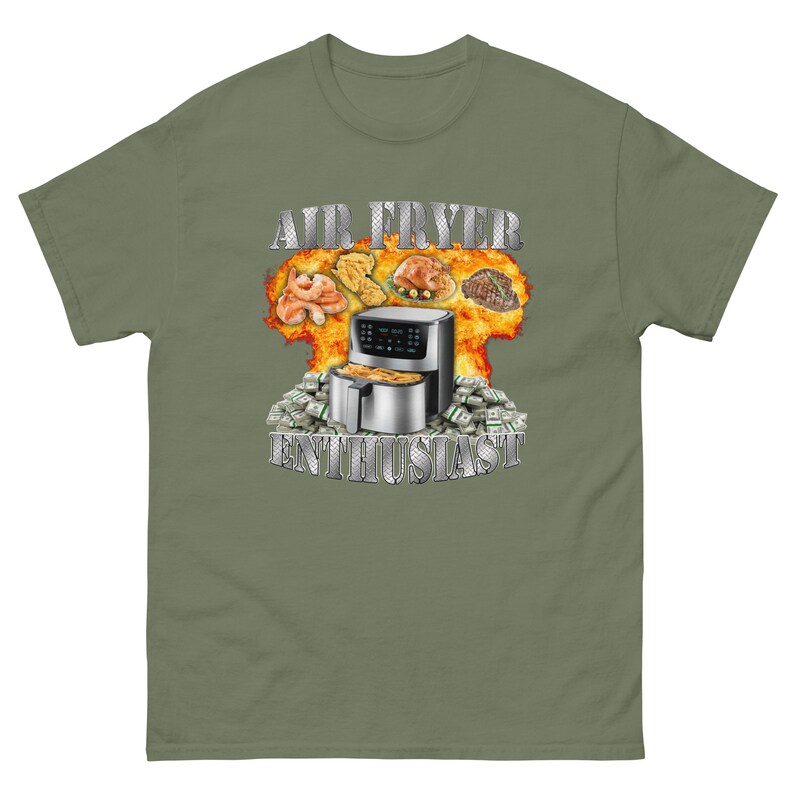 Air Fryer Enthusiast Shirt - Oddly Specific Meme T-Shirt - Funny Gift - Sarcasm T-Shirt - Funny Meme T-Shirt - Gym Shirts