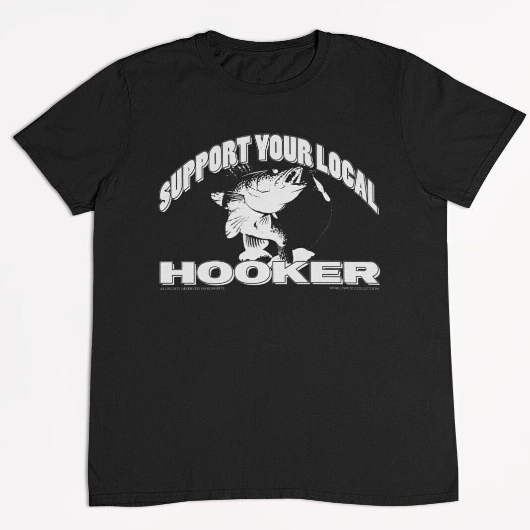 Fishing Gear, Fishing Dad Shirt, Part Time Hooker, Rude Shirt Mens