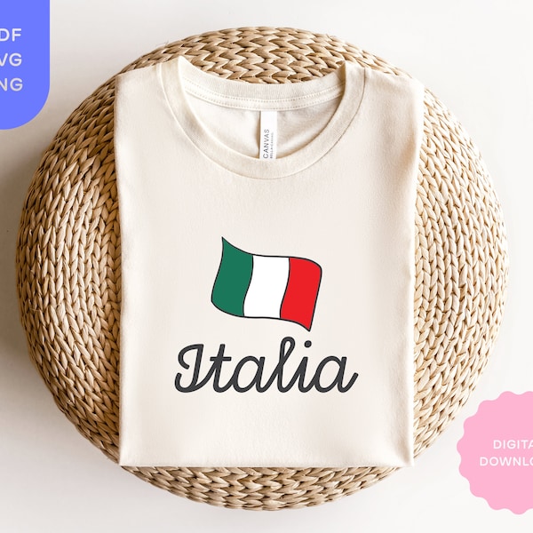 Italy Shirt SVG PNG PDF, Travel Shirt, Cricut svg, Vacation png, Cricut Silhouette, Sublimation design