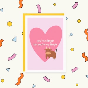 Funny Punjabi Valentine&#39;s Day Card - You&#39;re My Dangar