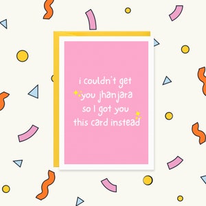 Funny Jhanjara Card - Punjabi Valentine&#39;s Day Card