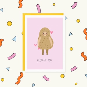 Aloo-ve You Funny Punjabi Valentine&#39;s Day Card