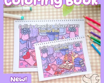 Callie's Amazing Adventure kleurboek | Kleurboek voor kinderen en volwassenen druk boek