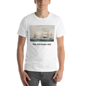 New York Harbor 1852 Unisex t-shirt