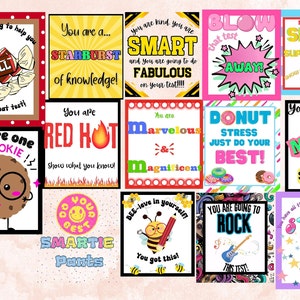 Test Motivation Treat Tag, Testen Leckereien, Treat Tags, Zustandstest Motivation Candy Treat Tags;