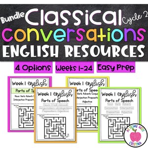 Cycle 2 English Bundle | 96 Pages | Full Color, Coloring, Manuscript & Cursive Activities | English Review Resource