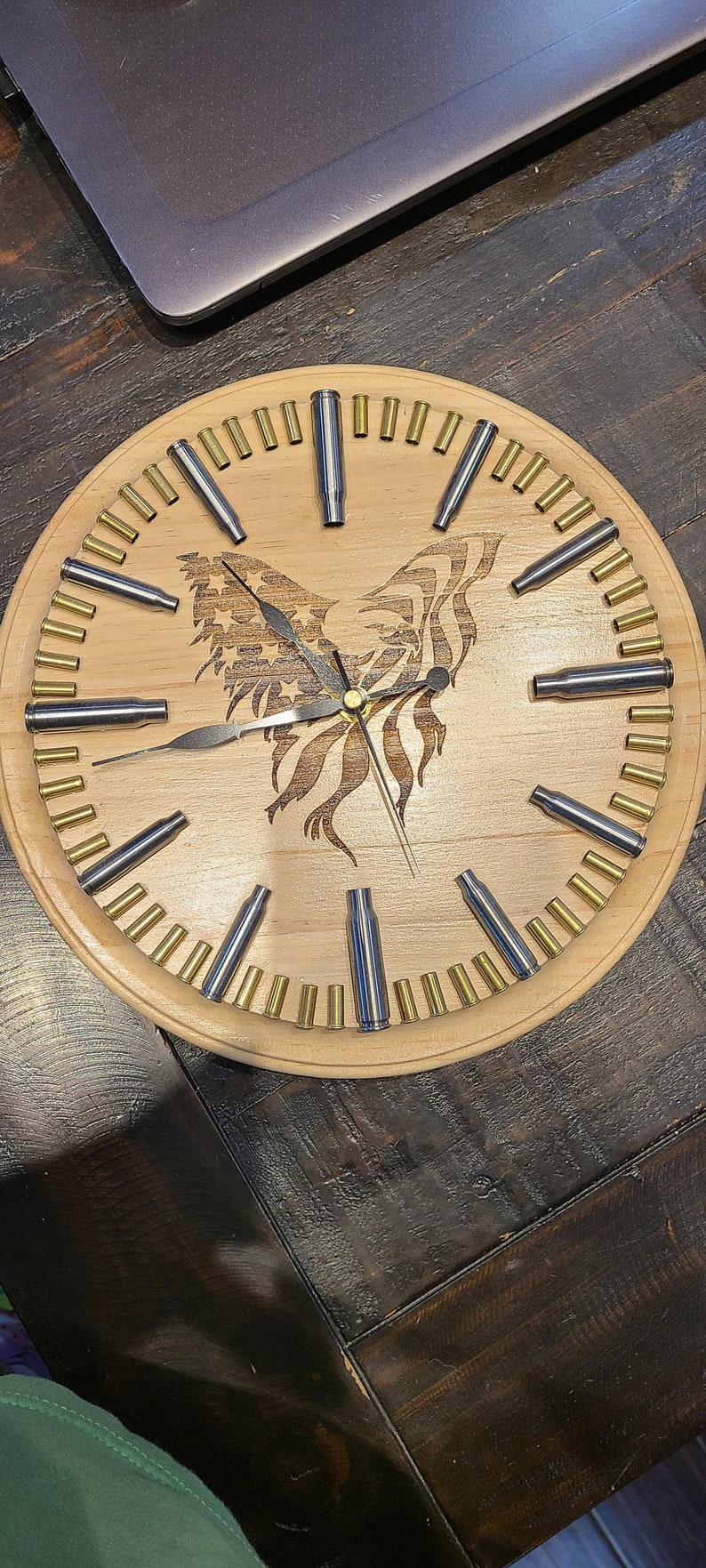 Bullet Casing Laser Engraved 11