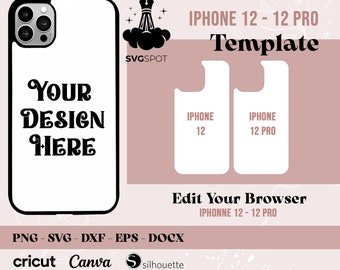 iPhone 12 Pro  SVG, iPhone 12 Pro  template, Phone Case 12 Pro  Template, iPhone Case 12 Pro  SVG, Phone Case Design