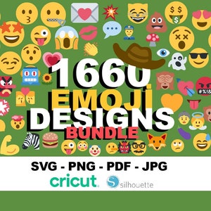 Emoji Svg, Emoji Collection Svg, fichiers Svg Emoji, Emoji Clipart, visages souriants, Emojis coupe fichiers, Emoji Svg, Emoji Svg Bundle