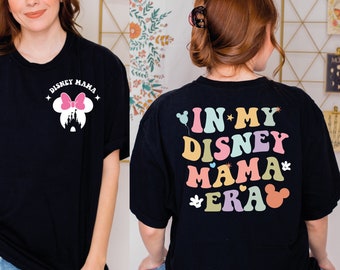 In My Disney Mama Era Comfort Colors Shirt, In My Disney Mom Era Shirt, Disney Mom Shirt, Minnie Mouse Mom Shirt, DisneyWorld TShirt, OF915