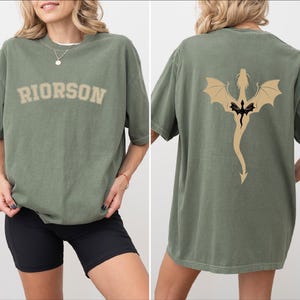 Xaden Riorson Comfort Colors T-shirt, Dragon Rider Tee, Bookworm Tshirt, Gift for Book Lover Tee, AS380 imagem 3