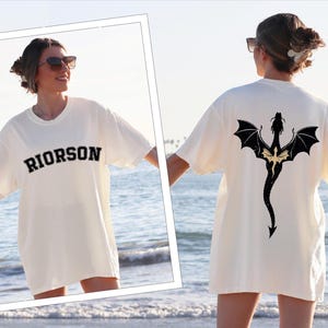 Xaden Riorson Comfort Colors T-shirt, Dragon Rider Tee, Bookworm Tshirt, Gift for Book Lover Tee, AS380 imagem 2
