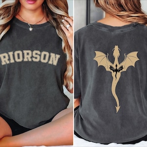 Xaden Riorson Comfort Colors T-shirt, Dragon Rider Tee, Bookworm Tshirt, Gift for Book Lover Tee, AS380 imagem 1