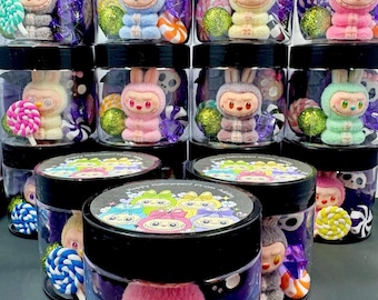 MONSTER Playdough Jars | Summer Birthday Party Favors | Kids Gift Ideas | Summer Sensory Playdoh Kits | Playdough Jar Favors