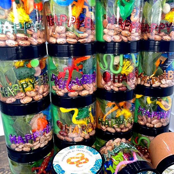 Reptile Party Favors Etsy