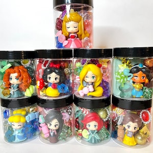 PRINCESS Birthday Favors | Princess Party Jar | Sensory Play Dough Jar | Princess Playdough Favors | Princess Goodie Bags | Stocking Stuffer