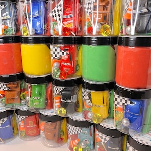 CARS Birthday Playdough Favor | Cars Birthday Party | Kids Birthday | Cars Party | Sensory Playdoh | Kid Party Favors | Back to School Favor