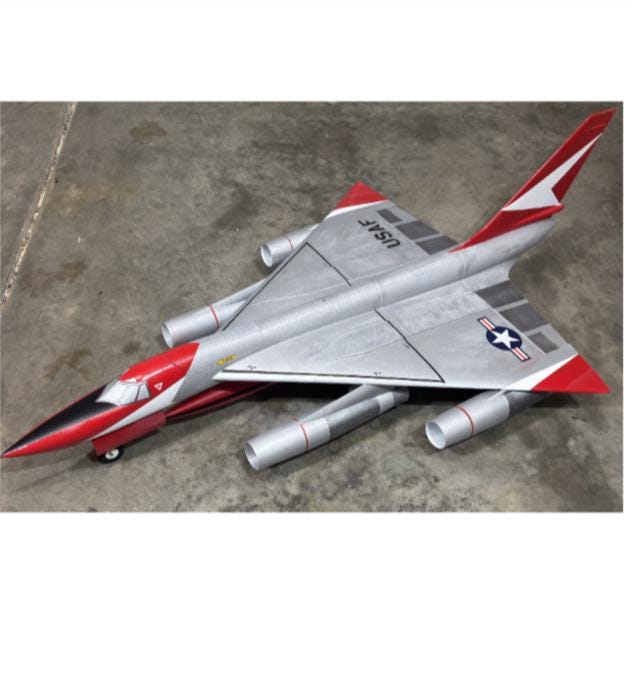B-58 Hustler 3D Printable EDF Jet - Etsy