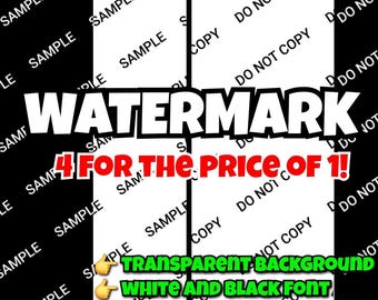 Digital Sample Watermark Overlay – “Do Not Copy” Art Protection PNG File