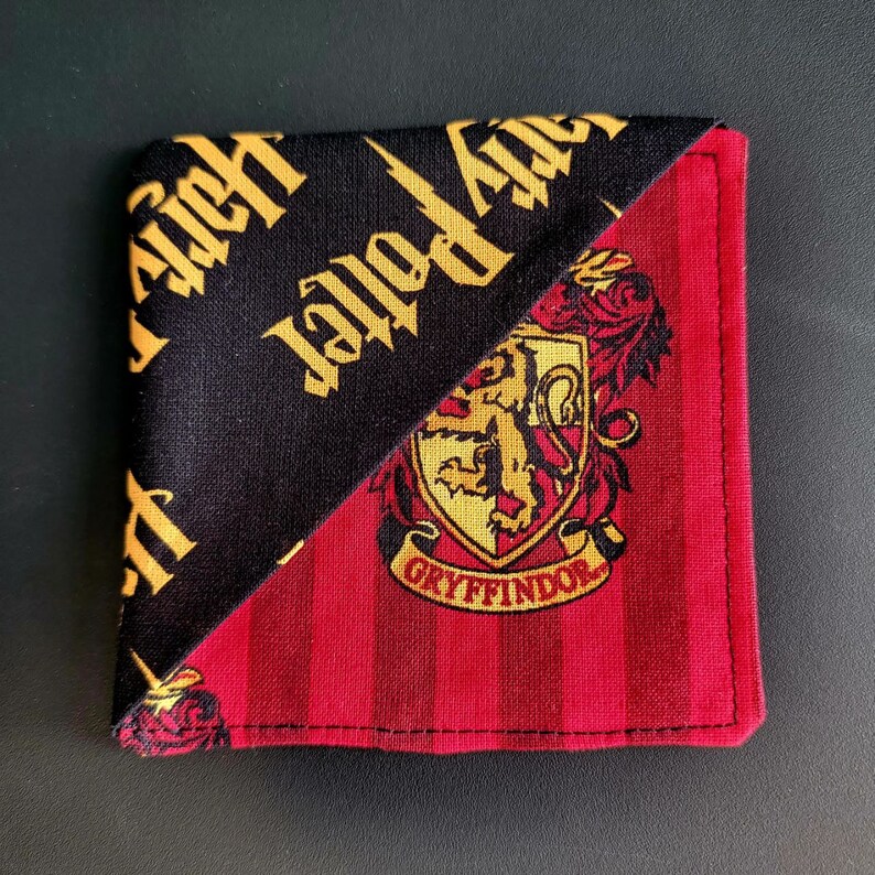 Harry Potter Fabric Corner Bookmarks - Etsy