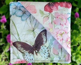 Springtime Book Corner Bookmark – Fabric Bookmark for Bookworms, Unique Teacher Gifts, Reading Accessories