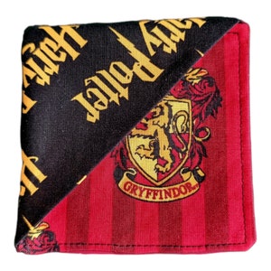 Harry Potter Fabric Corner Bookmarks - Etsy