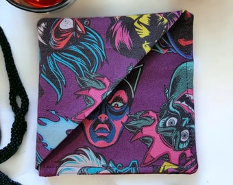 Villainous Book Corner Bookmark – Fabric Bookmark for Bookworms, Unique Teacher Gifts, Reading Accessories