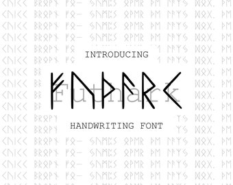 Specialty Font - FUTHARK