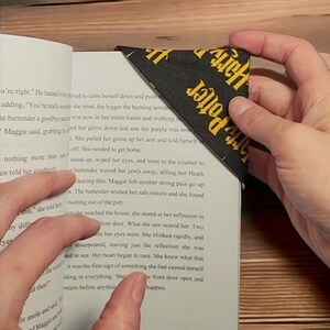 Harry Potter Fabric Corner Bookmarks - Etsy