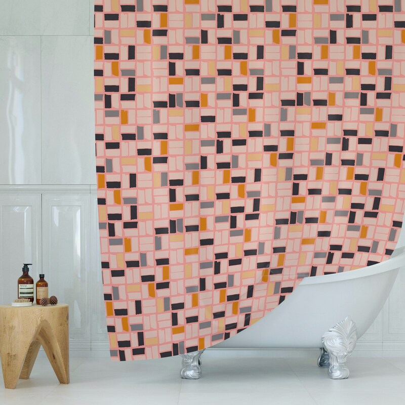 Mod Shower Curtain - Etsy