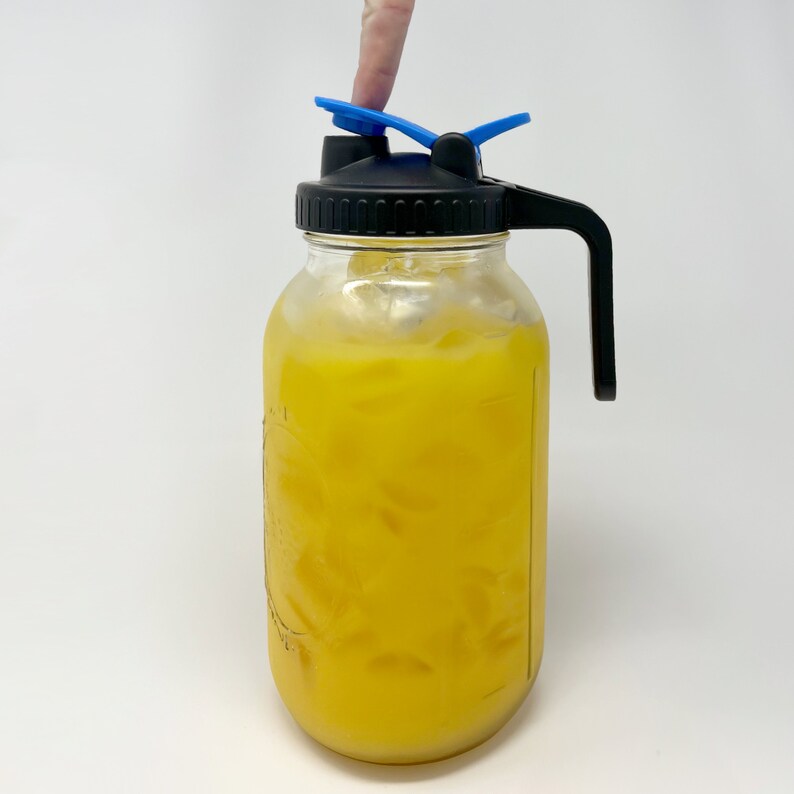 Mason Jar Pitcher 64 Oz Pack of 2 Etsy